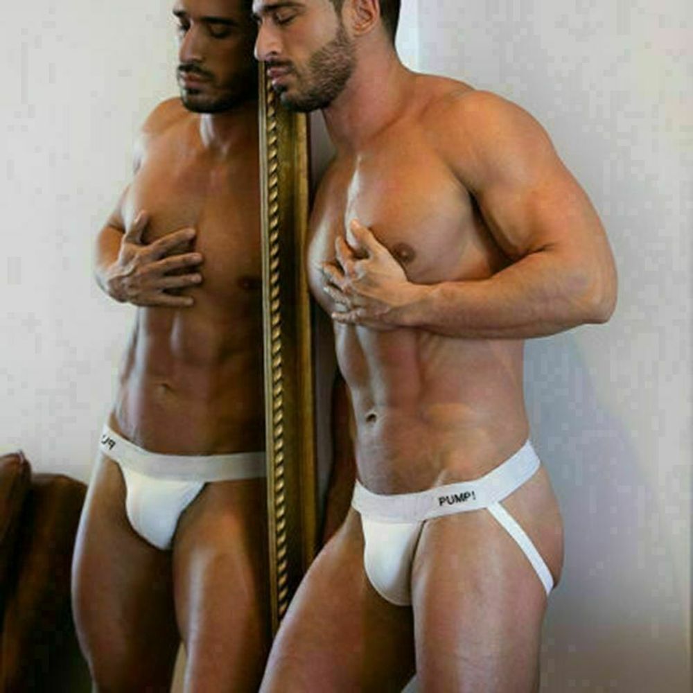 Мужские трусы джоки белые PUMP! PU001