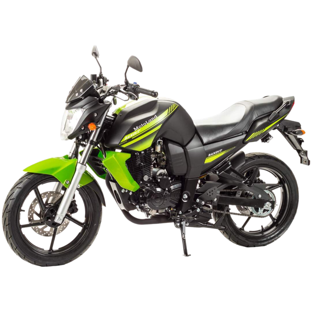 Мотоцикл MotoLand BANDIT 250 зеленый