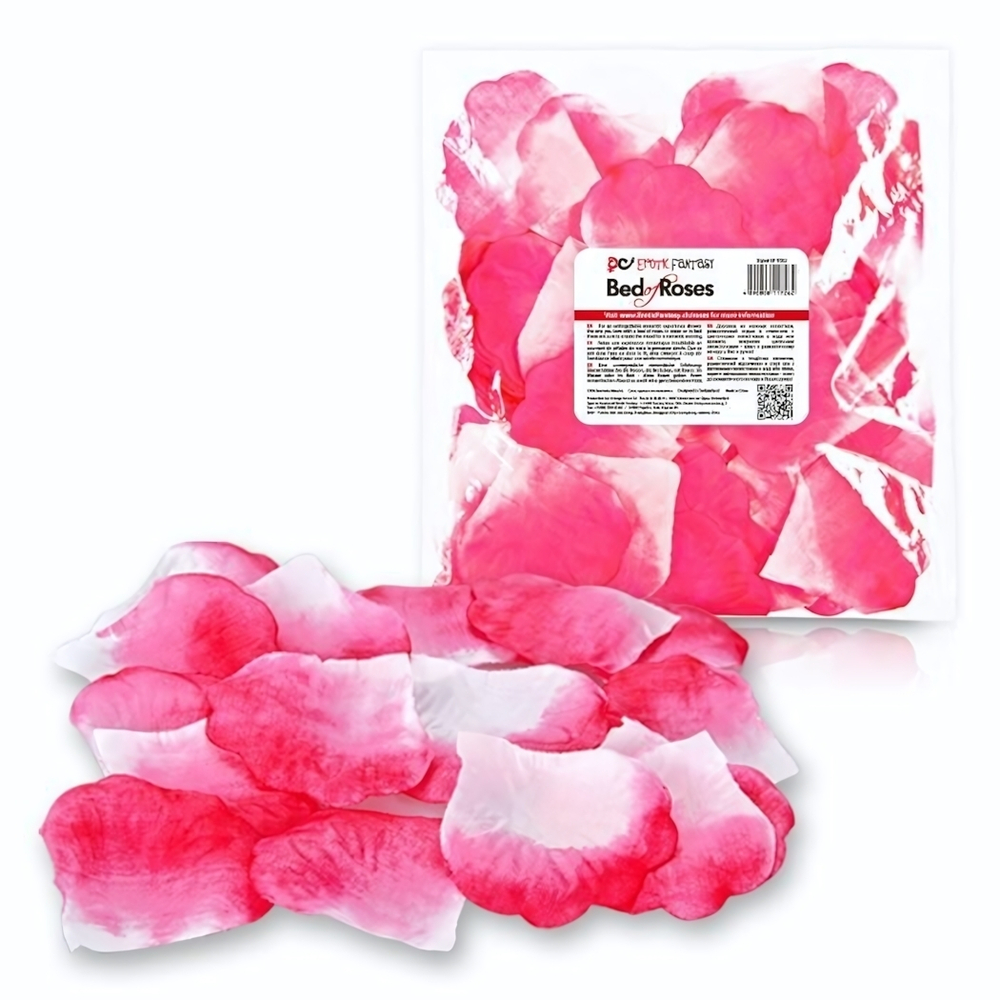 Розовые лепестки роз Bed of Roses (Цвет: розовый с белым)