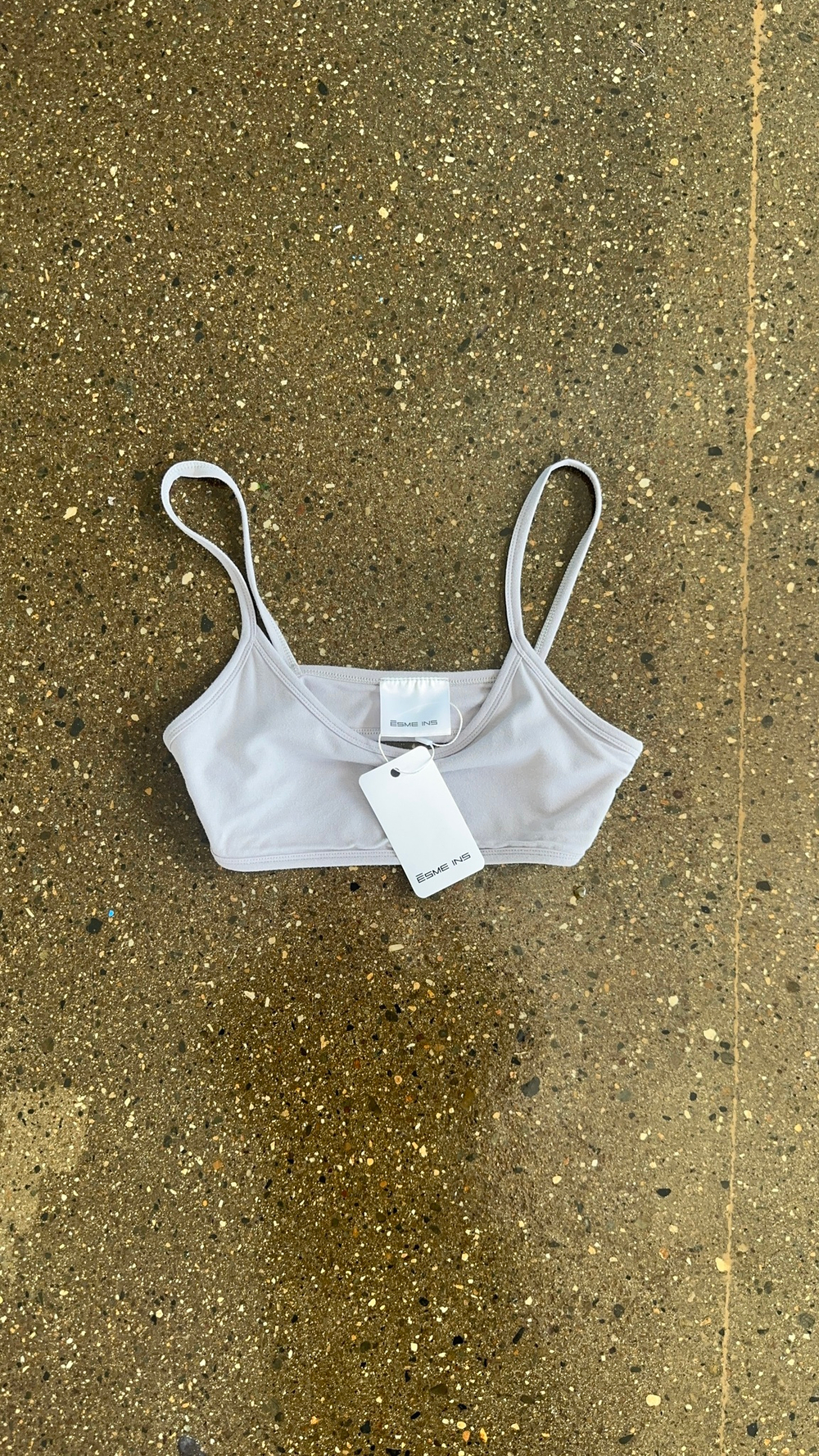 GRAY VISCOSE TOP