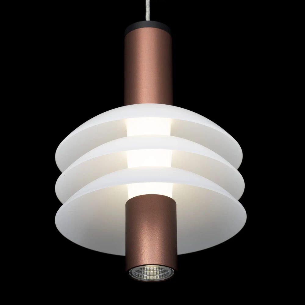 Citilux Майя CL202012 Подвесной светильник Махагон