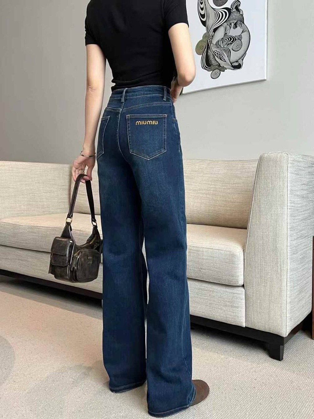 Джинсы MIU MIU