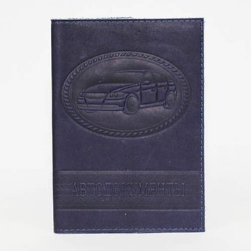 Обложка Автодокументы синяя