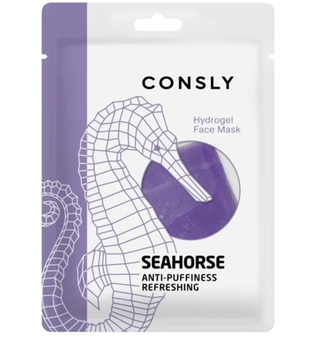 Гидрогелевая маска с экстрактом морского конька CONSLY Hydrogel Seahorse Face Mask
