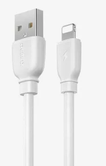 Кабель Remax RC-138i USB-A to Lightning  data cable (iPhone) 1m белый