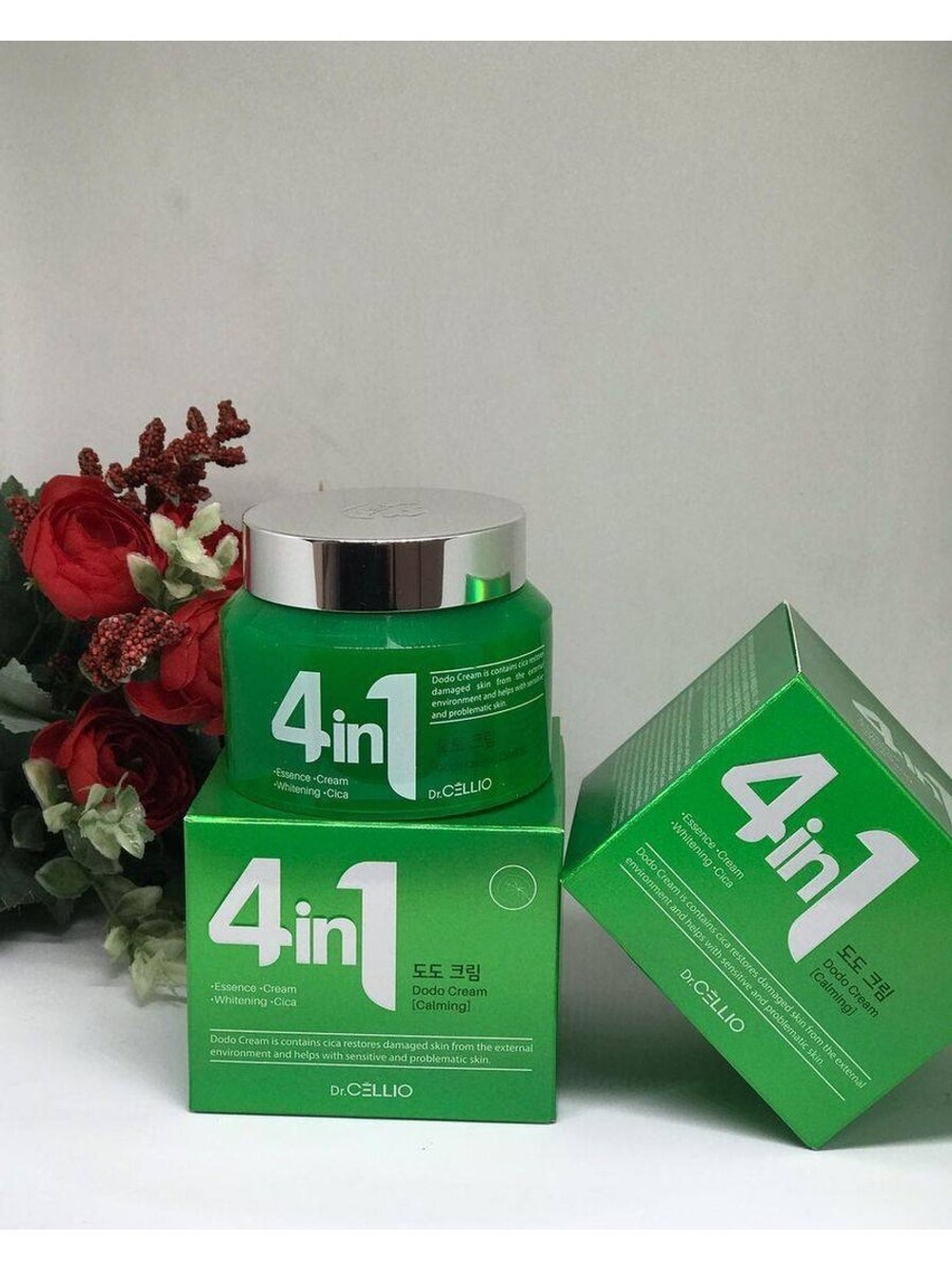 Успокаивающий крем с центеллой Dr. CELLIO G50 4 in 1 Dodo Cream (Cica) (70 мл)