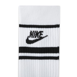 Теннисные носки Nike Sportswear Everyday Essential Crew 3P - White