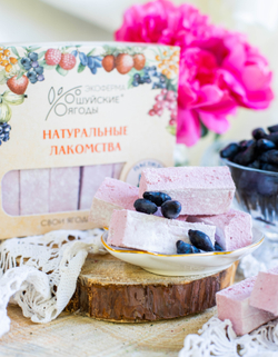 Пастила с соком жимолости, 300 г