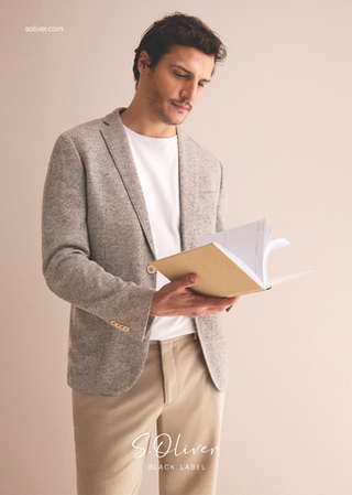 Структурированный пиджак из трикотажа в мелкую клетку Black Label