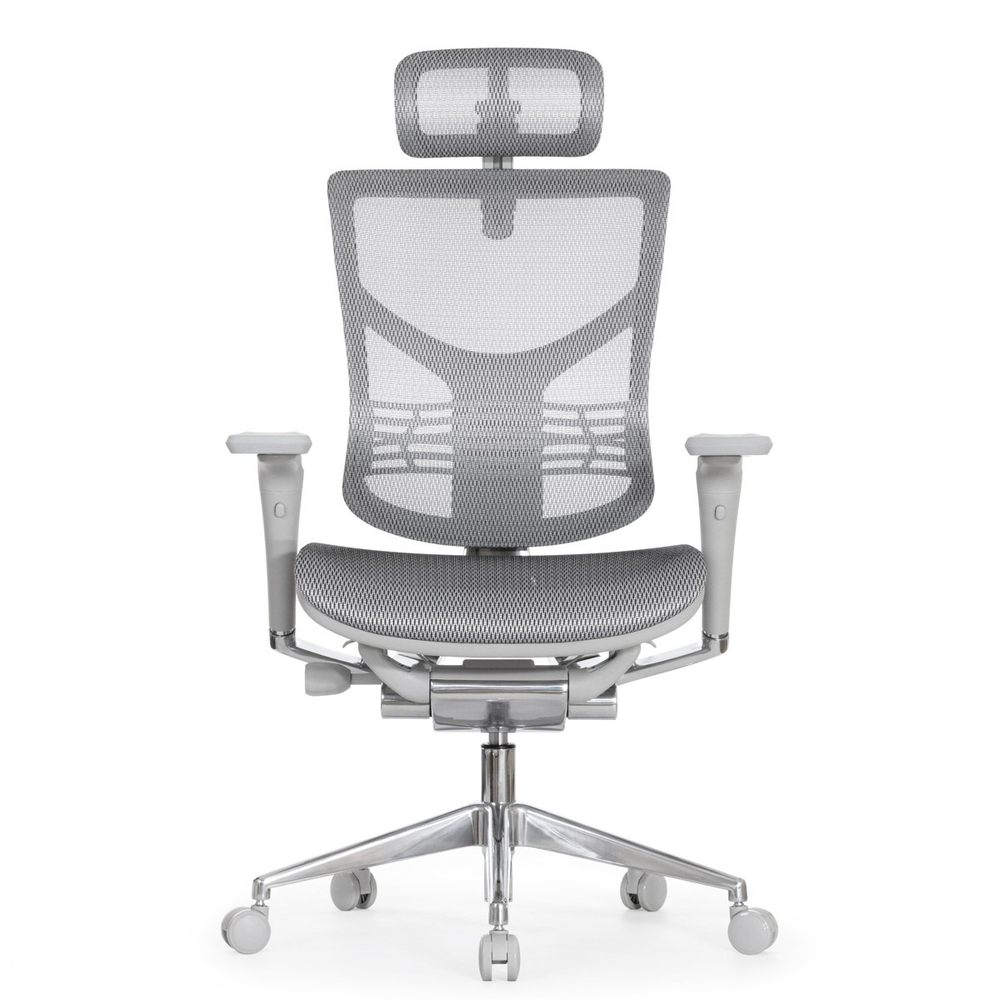 Компьютерное кресло Falto Star 2 белая сетка / серый каркас