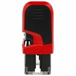 Штамп самонаборный 4-стр., 47х18 мм, синий, TRODAT 4912P4/DB, корпус КРАСНЫЙ, КАССЫ В КОМПЛЕКТЕ, 43218