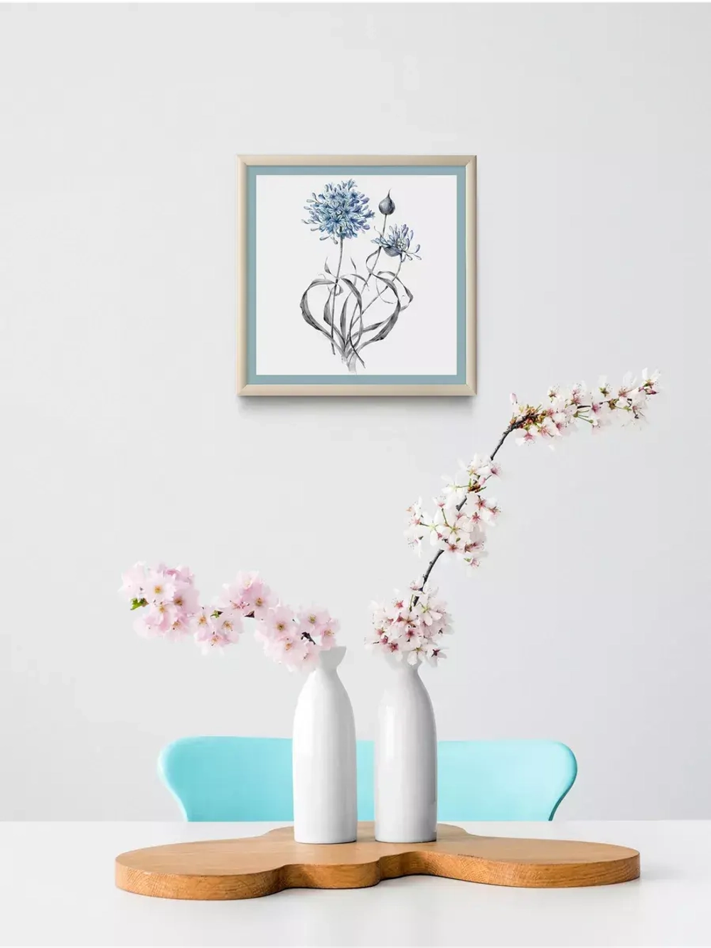 Картина на стену интерьерная на холсте 33*33 см