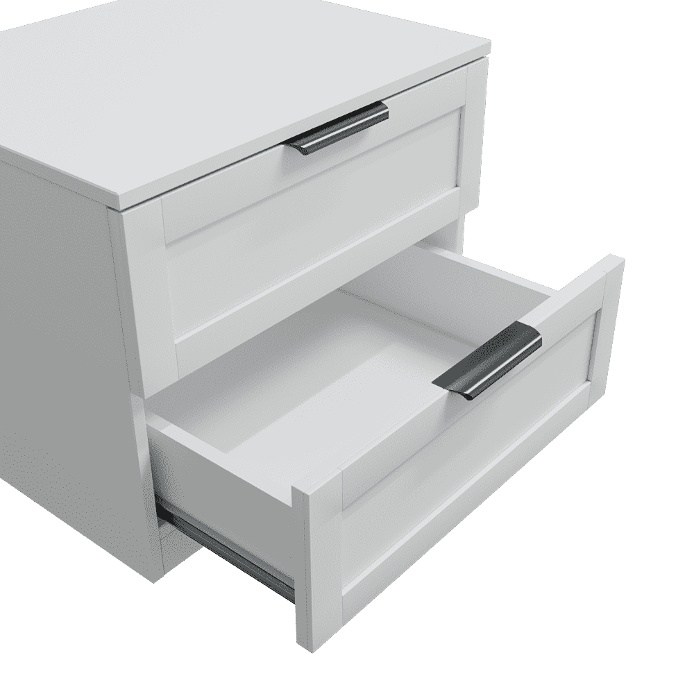 Тумба прикроватная Нордик, белый