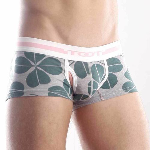 Мужские трусы хипсы зеленые TOOT TT00014