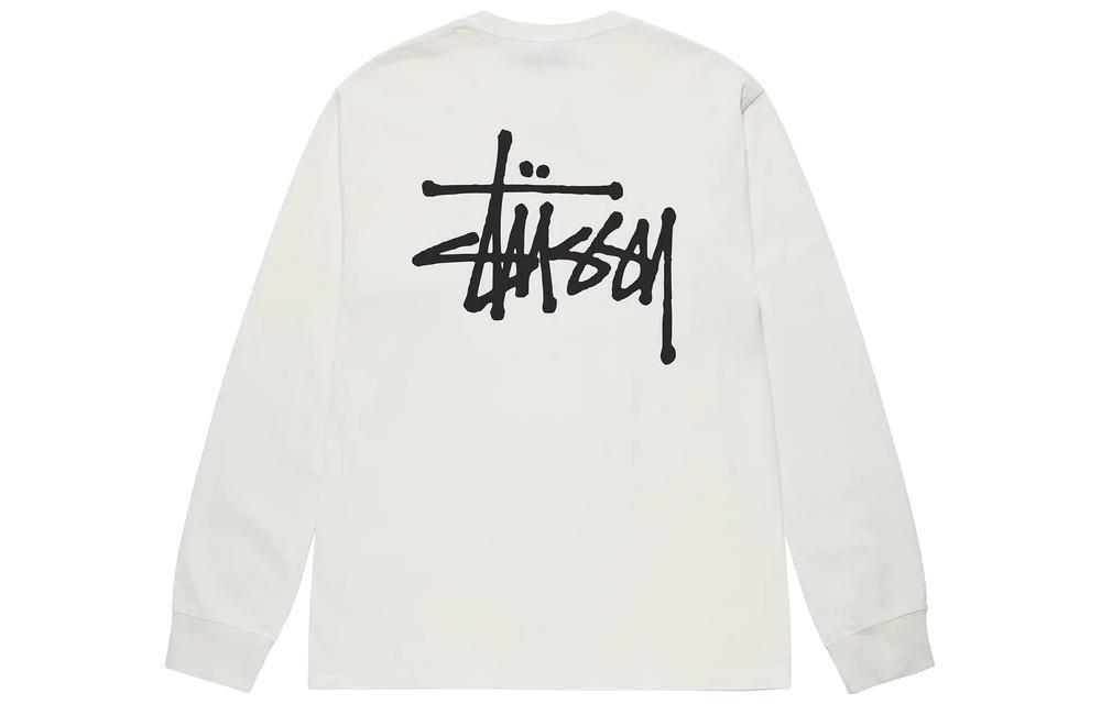 Толстовки Stussy Basic Stussy Pigment Dyed Ls Tee Logo T, 1994879
