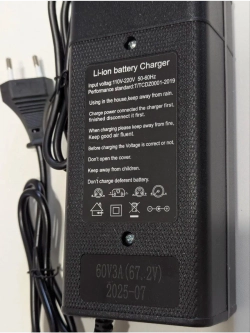 tt Зарядное устройство 3А 3-pin для электровелосипеда