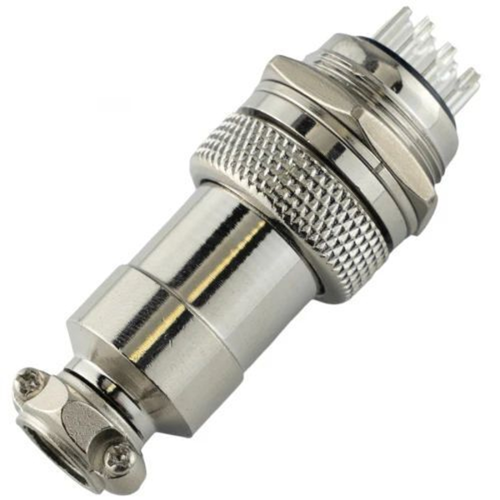 Авиационный разъем GX20 10Pin (штекер+гнездо)