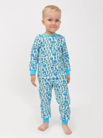 Пижама "Заря-22" р. 134, Голубой (Ивашка)