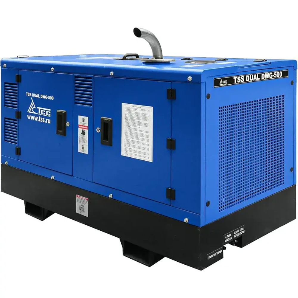 ТСС DUAL DWG-500 двухпостовой дизельный сварочный генератор 039736