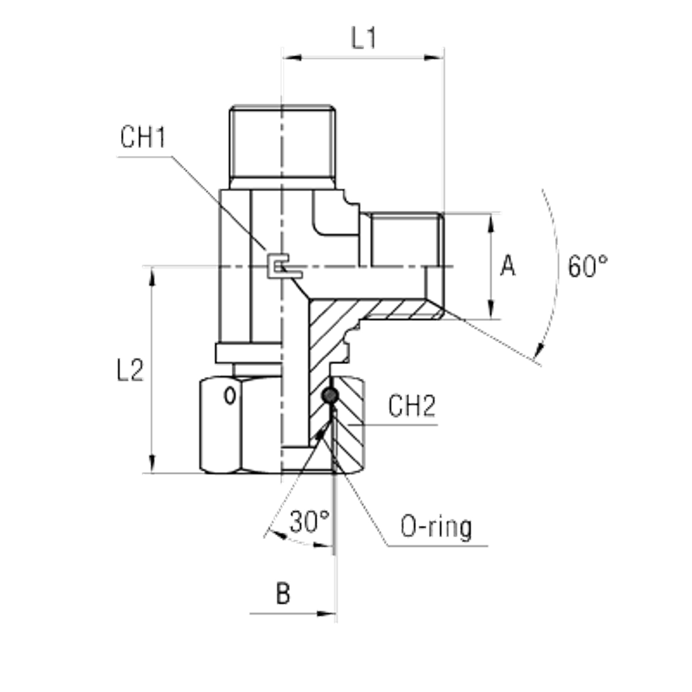 Соединение PFNL BSP 1.1/2"