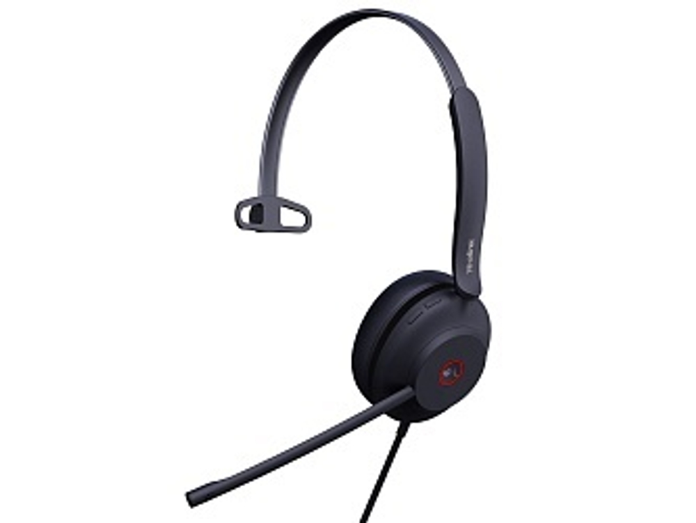 Головная гарнитура Yealink UH37 Mono UC Моно, Проводная, HD звук, шумоподавление, LED-индикатор, USB