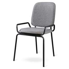 Стул Ror, Double Frame, серая рогожка