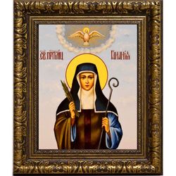 Гаиания Армянская преподобномученица. Икона на холсте.