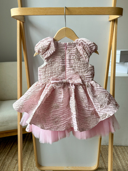 Платье David Charles и хлопковые пинетки Aletta, 74