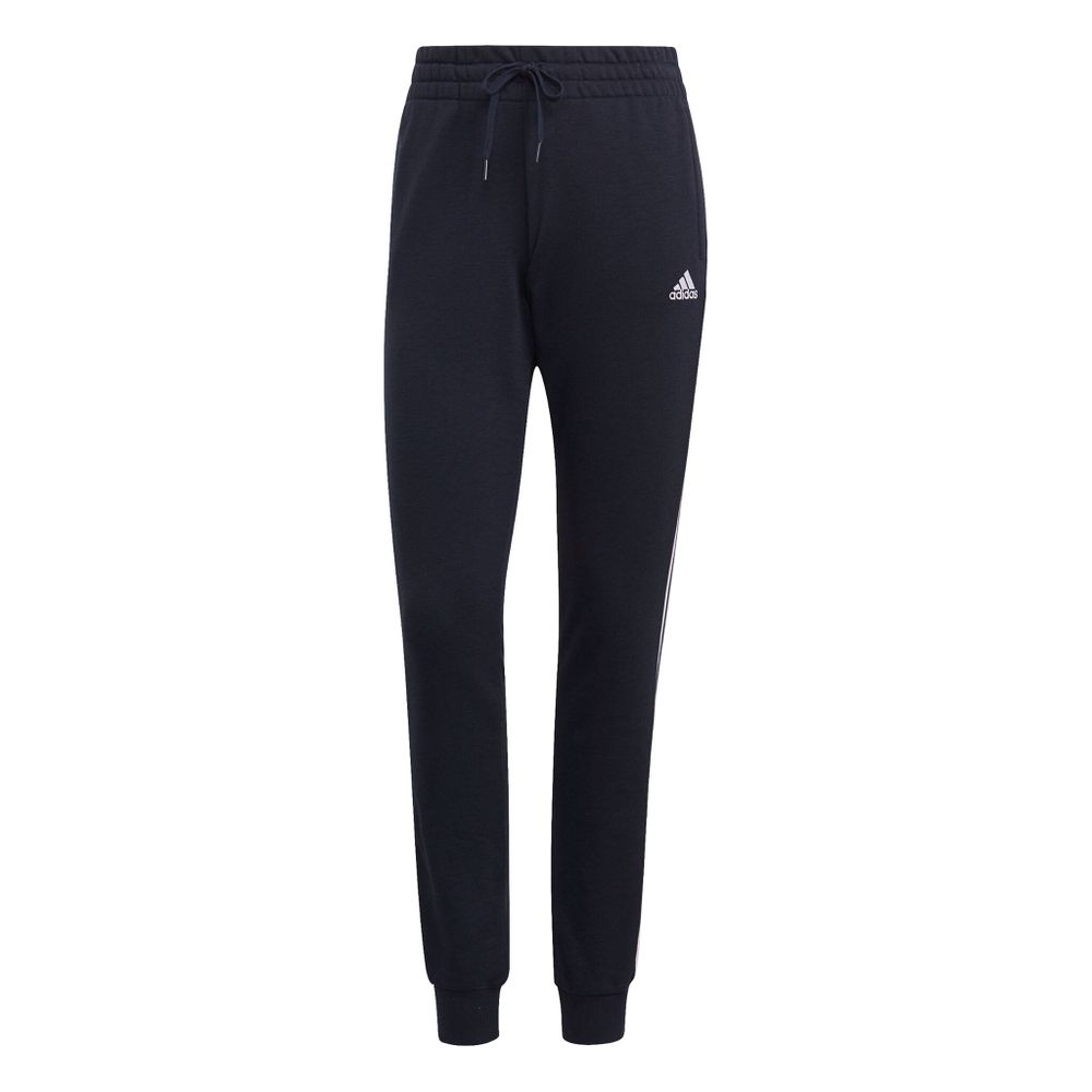 Женские теннисные брюки adidas 3 Stripes French Terry Training Pants Women - Black