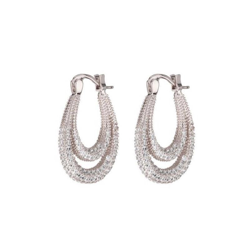 Серьги Блестящая Долли – Серебро