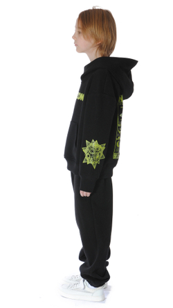 Худи трикотажное с начесом для мальчика 9-16 лет Fleur de Vie