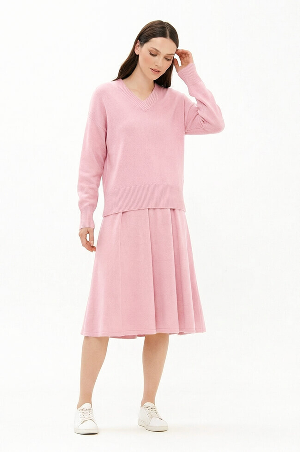 4914 Юбка женская (розовый)