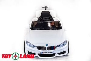 Детский электромобиль Toyland BMW 3 белый