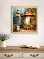 Картина на стену интерьерная на холсте 33*33 см