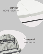 Стол складной круглый Кейт 150