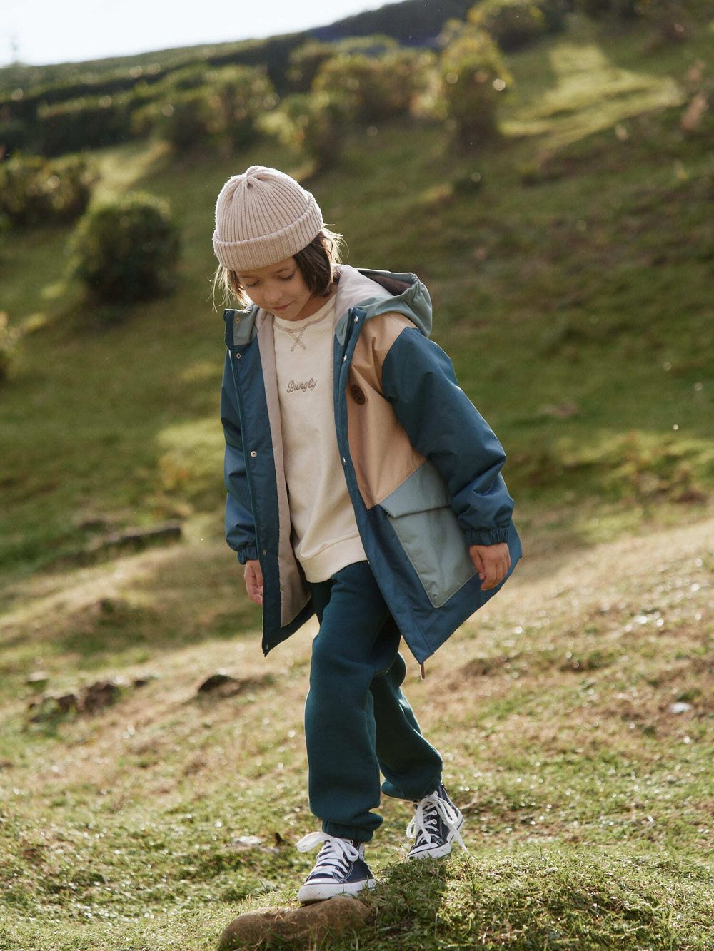 Куртка демисезонная Колор блок "Атлантик"