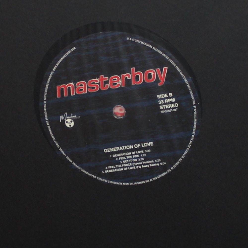 Masterboy / Generation Of Love (LP)
