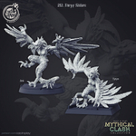 Гарпия монстр 1шт миниатюра для dnd, днд, pathfinder, фентези, Настольная игра, НРИ, Варгейм, РПГ