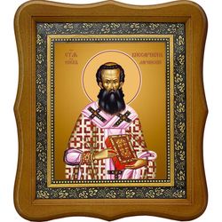 Виссарион Ла­рис­ский епископ, святитель. Икона на холсте.