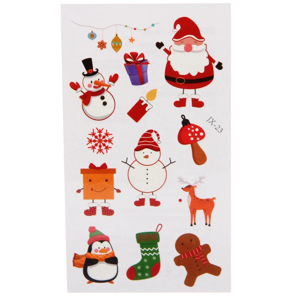 Наклейки новогодние «Новогоднее волшебство» (набор) 6,7*12 см