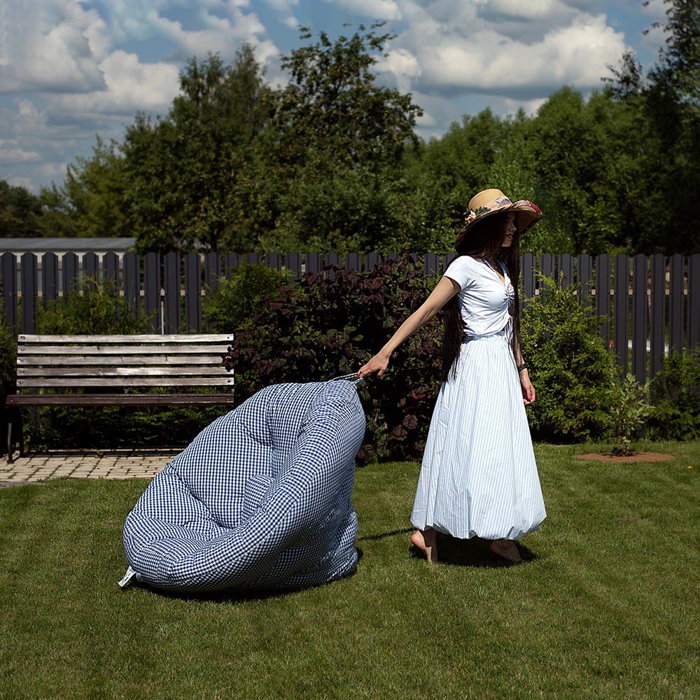 Футон Мебелик G, ткань blue