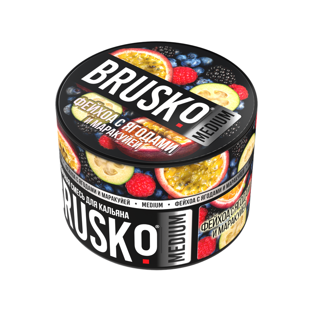 Кальянная смесь Brusko &quot;Фейхоа с ягодами и маракуей&quot; 50гр