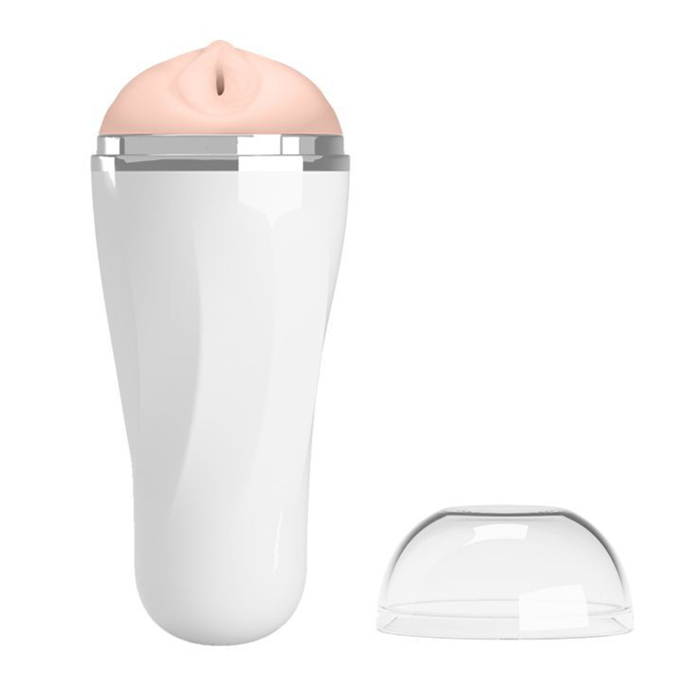 Телесный мастурбатор-вагина в колбе 30 Life-Like Vagina (Цвет: телесный)