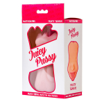 Телесный двусторонний мастурбатор 19см ротик и вагина ToyFa Juicy Pussy Fruity Tongue 893019