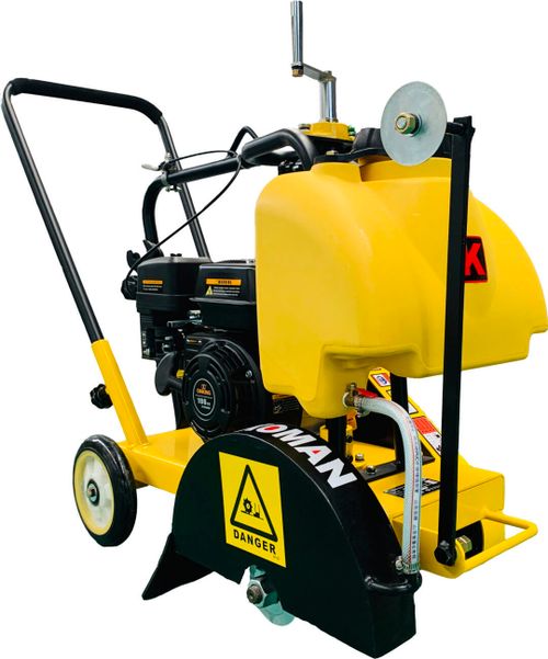 Нарезчик швов KOMAN MF14-2 бензиновый - [Loncin G200F / глубина реза до 90 мм]