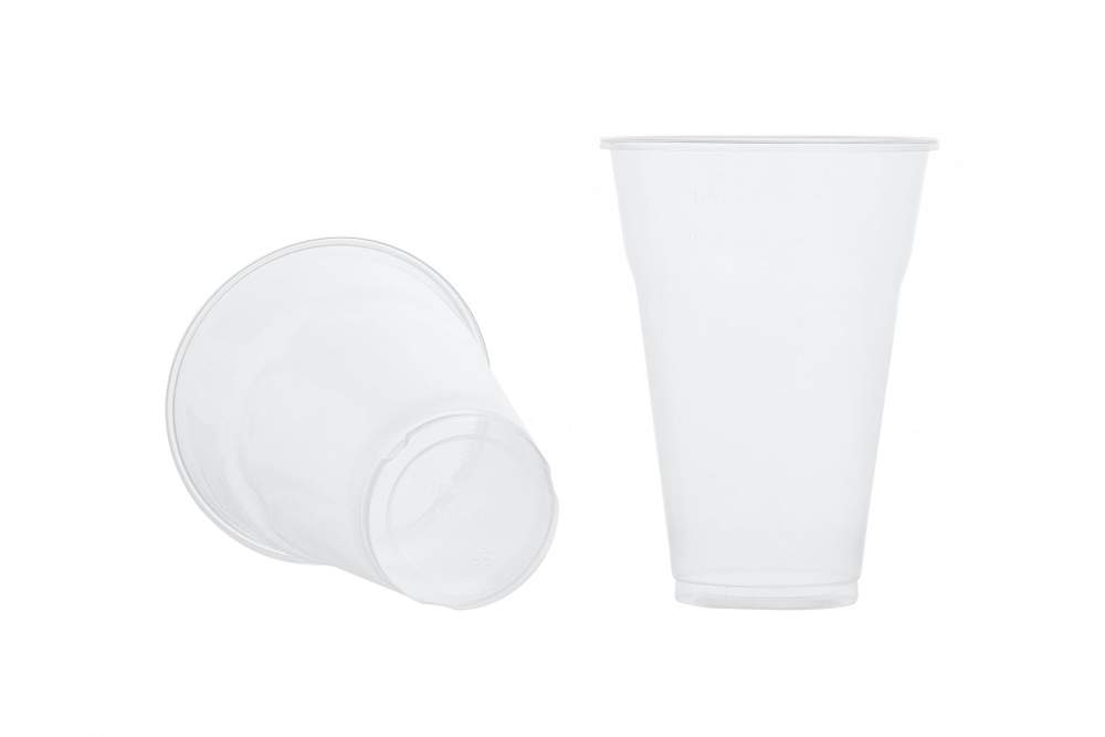 Стакан ОДНОРАЗОВЫЙ прозрачный (100шт)