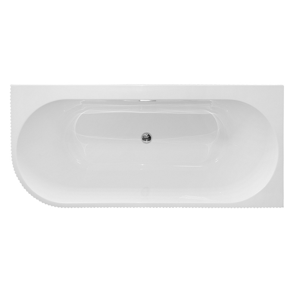 Ванна акриловая Azario LAGO BLANCO 160х75 пристенная (AZ-6724-1CR 16075)