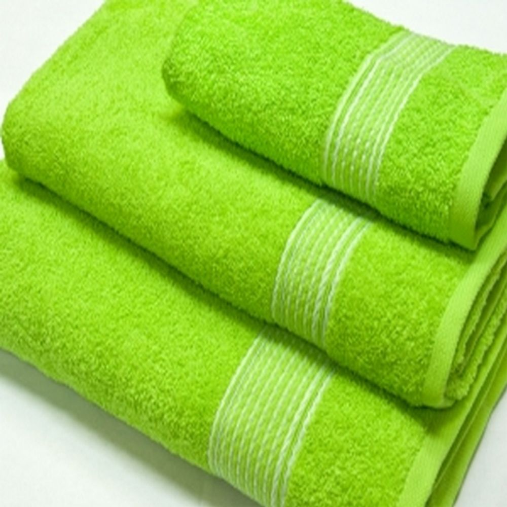 Набор из 3-х махровых полотенец "П37. Косичка" в упаковке, 100% хлопок, Россия.