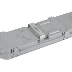 Светильник ЭРА SPP-103-0-002-120 IP65 под 2 светодиодные лампы T8 G13 LED 2x1200 транзитный 1,5 кВт в линию | Линейные IP65 под лампу T8 LED