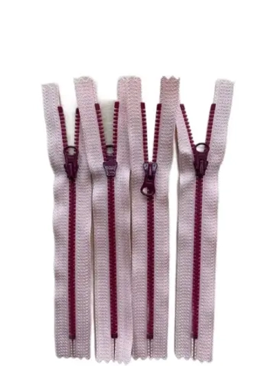 Молния YKK тракторная 3 тип неразъемная,  комплект 4шт  17см